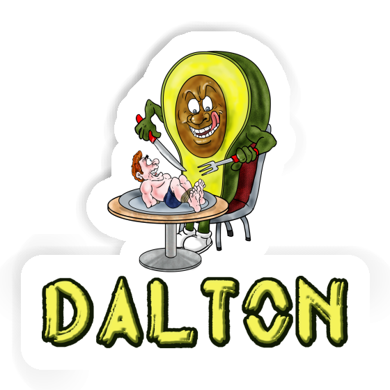 Avocado Sticker Dalton Notebook Avocado Sticker Dalton Notebook Image