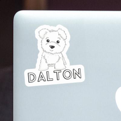Dalton Autocollant Terrier Laptop Dalton Autocollant Terrier Laptop Image