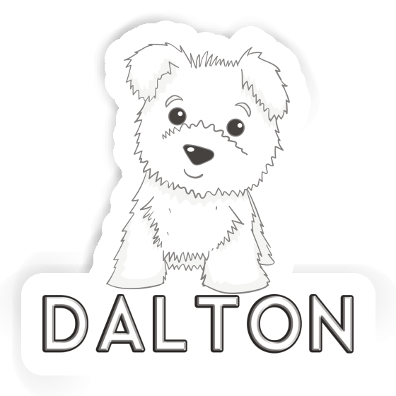 Dalton Autocollant Terrier Notebook Dalton Autocollant Terrier Gift package Image