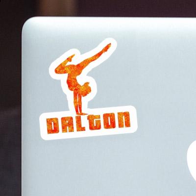 Autocollant Femme de yoga Dalton Notebook Autocollant Femme de yoga Dalton Gift package Image