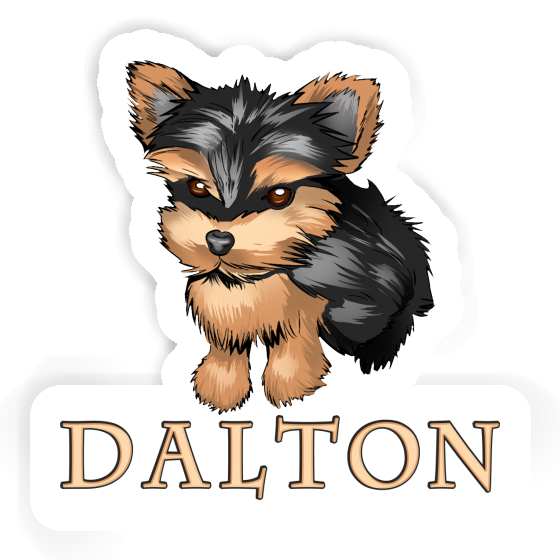 Dalton Autocollant Yorkshire Terrier Notebook Dalton Autocollant Yorkshire Terrier Gift package Image