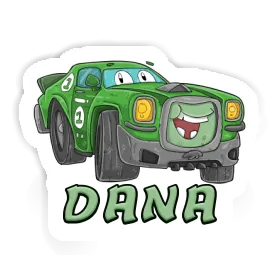 Sticker Dana Race car Image