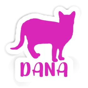 Sticker Katze Dana Image