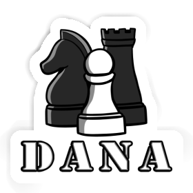 Pièce d'échec Autocollant Dana Image