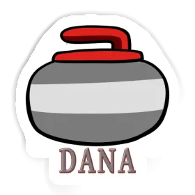 Sticker Curling Stone Dana Image