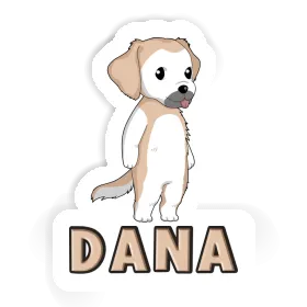 Dana Sticker Golden Retriever Image