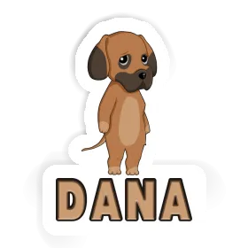 Sticker  Great Dane Dana Image