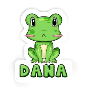 Frog Sticker Dana Image