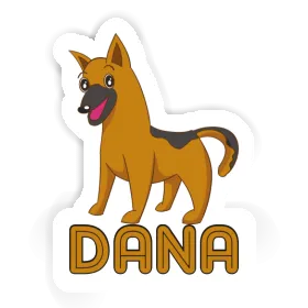 Sticker German Shepherd Dana Image
