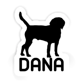 Sticker Dana Hund Image