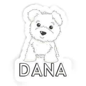 Sticker Dana Westie Image