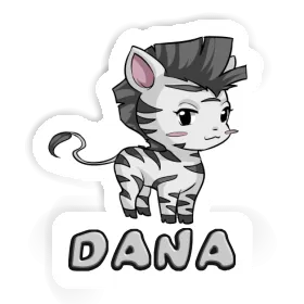 Sticker Dana Zebra Image