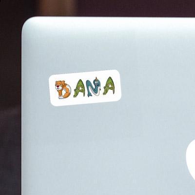 Sticker Dana Animal Font Image