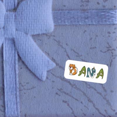 Sticker Dana Animal Font Notebook Image