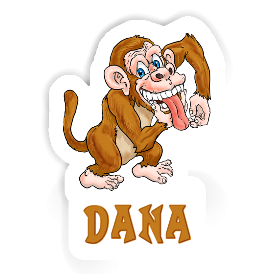 Sticker Gorilla Dana Notebook Image