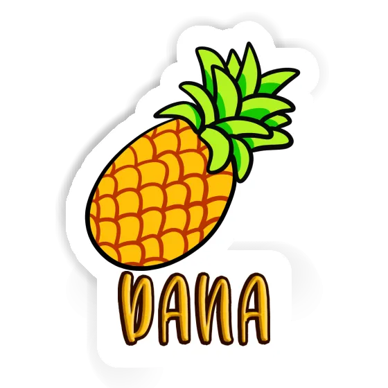 Sticker Pineapple Dana Image