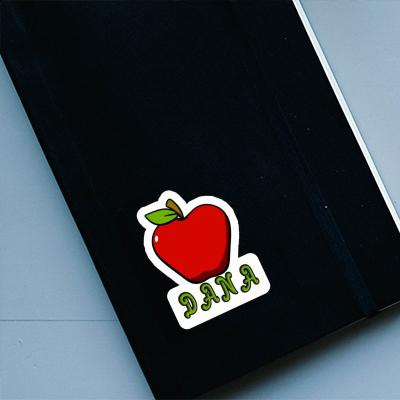 Apfel Sticker Dana Laptop Image