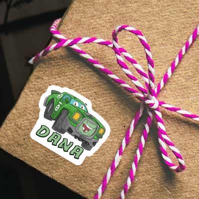 Sticker Rennauto Dana Gift package Image