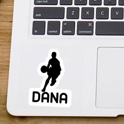 Dana Aufkleber Basketballspieler Notebook Image