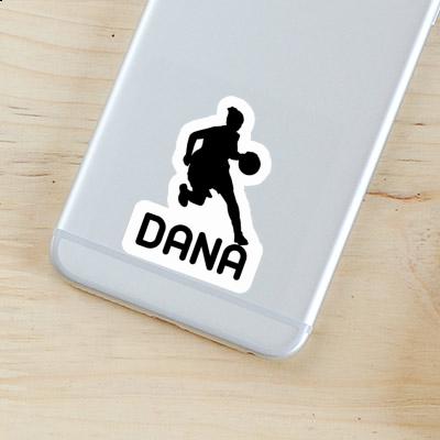 Dana Autocollant Joueuse de basket-ball Notebook Image