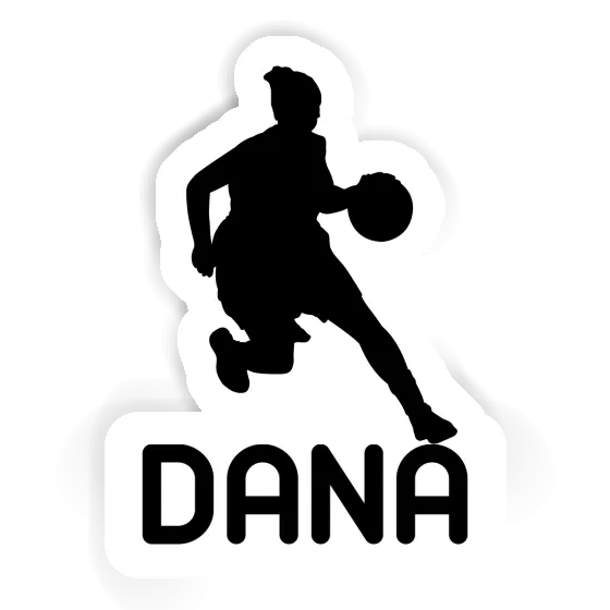 Dana Sticker Basketball Player Image