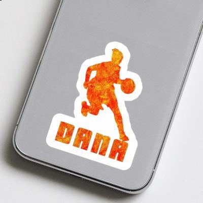 Dana Sticker Basketball Player Image