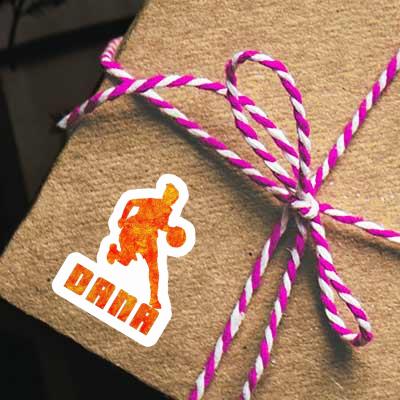 Autocollant Joueuse de basket-ball Dana Gift package Image