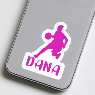 Dana Autocollant Joueuse de basket-ball Notebook Image