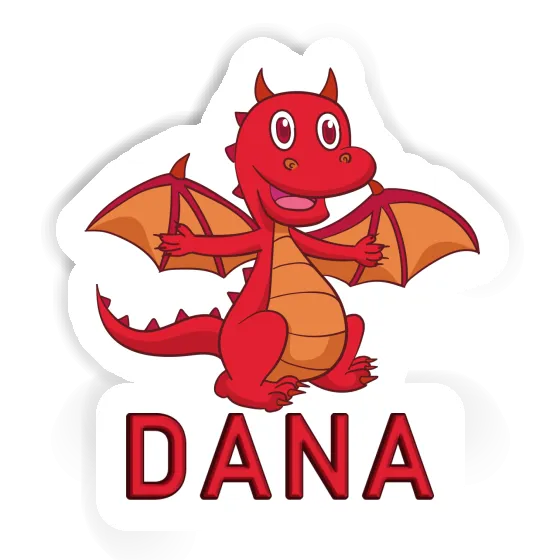 Dragon Autocollant Dana Notebook Image