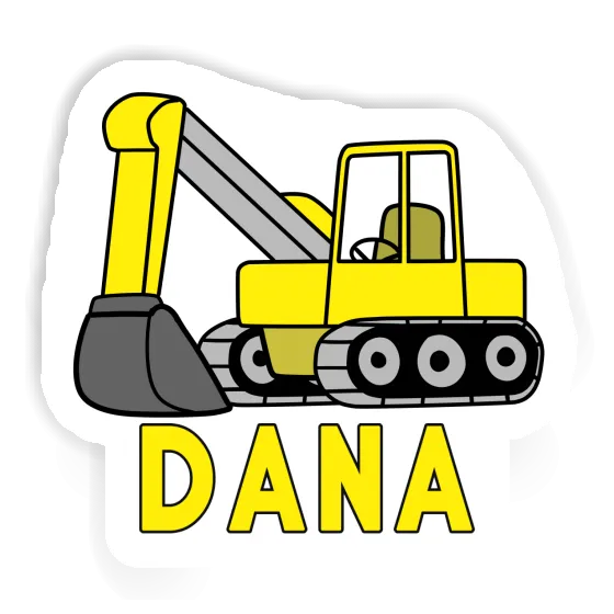 Sticker Dana Excavator Laptop Image