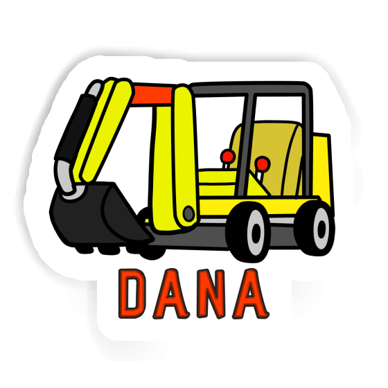 Mini-Excavator Sticker Dana Gift package Image