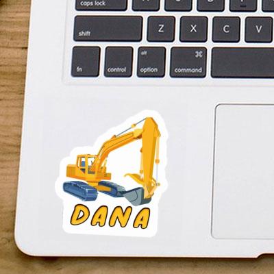 Sticker Excavator Dana Laptop Image