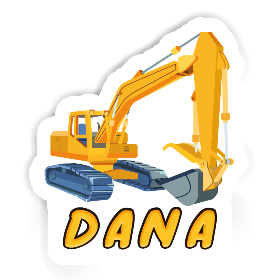 Sticker Excavator Dana Gift package Image