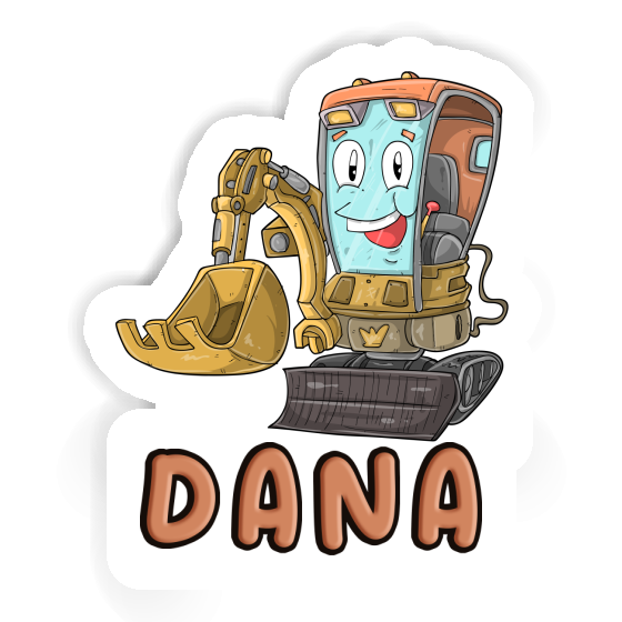 Sticker Dana Excavator Image