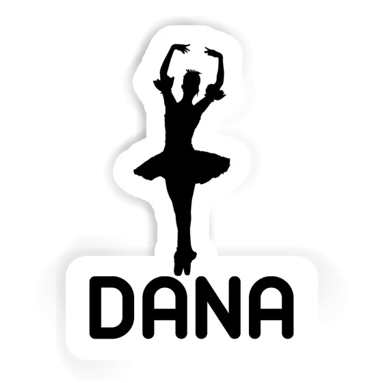 Ballerina Sticker Dana Notebook Image
