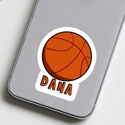 Sticker Basketball Ball Dana Notebook Image