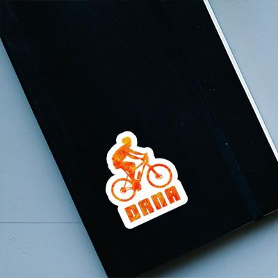Aufkleber Biker Dana Notebook Image
