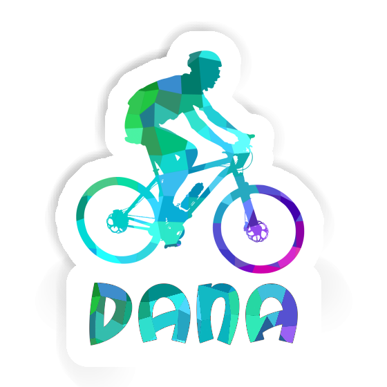 Biker Sticker Dana Notebook Image