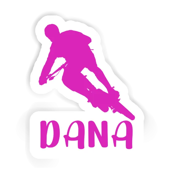 Sticker Biker Dana Notebook Image