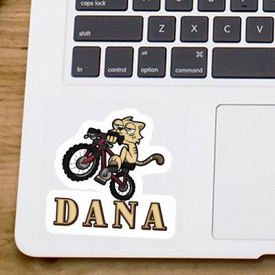 Sticker Bike Cat Dana Image