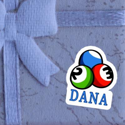 Boule de billard Autocollant Dana Notebook Image