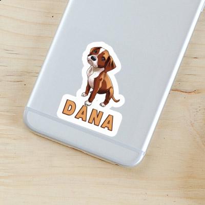 Aufkleber Boxerhund Dana Notebook Image