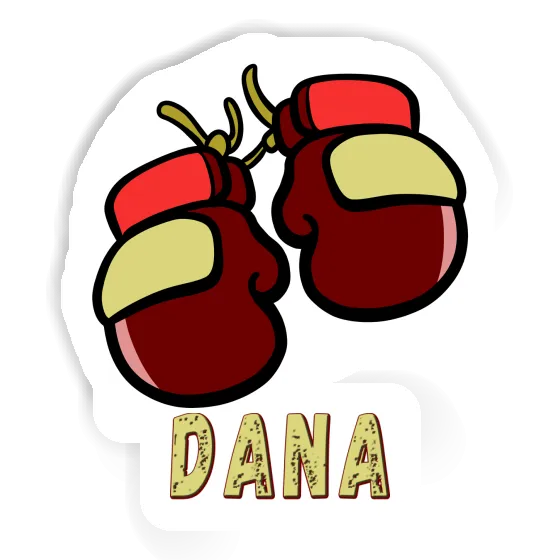 Autocollant Gant de boxe Dana Notebook Image