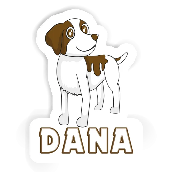 Sticker Brittany Spaniel Dana Notebook Image