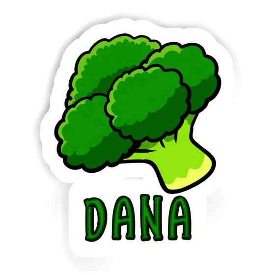 Sticker Dana Broccoli Notebook Image