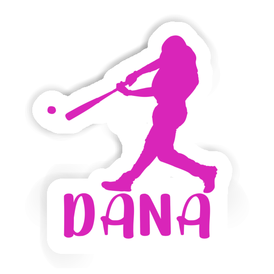 Dana Sticker Baseball Player Gift package Image