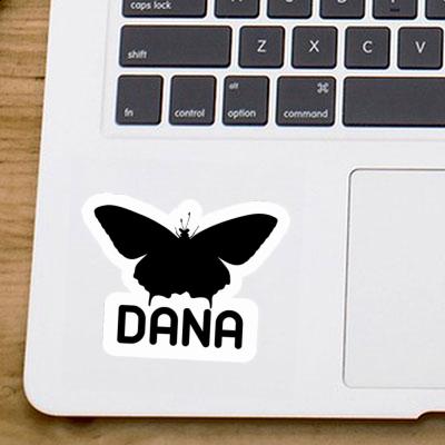 Autocollant Dana Papillon Laptop Image