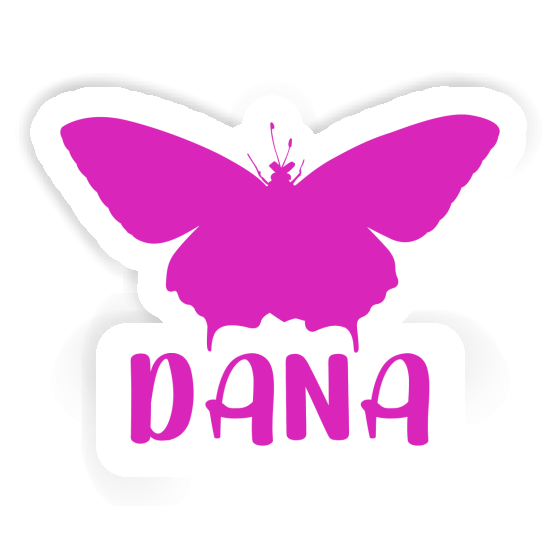 Butterfly Sticker Dana Notebook Image