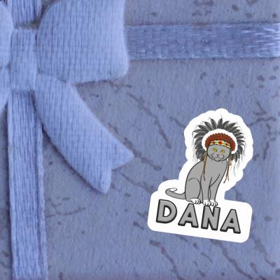 Dana Sticker Indian Cat Laptop Image