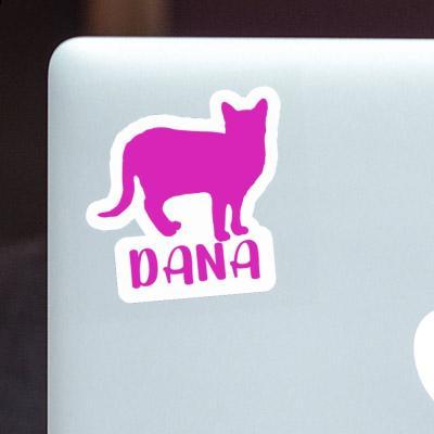 Katze Sticker Dana Laptop Image